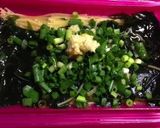 ぽかぽか☆わかめと生姜の和風パスタ作り方3写真