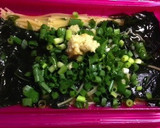 ぽかぽか☆わかめと生姜の和風パスタ作り方3写真