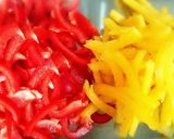 パプリカの炒めもの＊お弁当の彩りにも作り方1写真