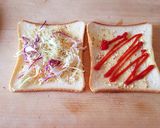 自慢のサンドイッチ2〜ベーコンエッグ〜作り方3写真