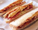 自慢のサンドイッチ2〜ベーコンエッグ〜作り方5写真