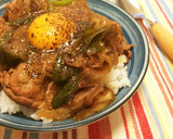 簡単10分。うちのすた丼。作り方5写真