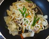 簡単／和風焼きうどん作り方4写真