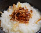 土鍋ご飯☆貝柱と海老のお粥作り方4写真