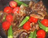 カリカリ豚肉と野菜のぽん炒め作り方3写真