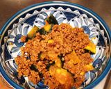 レンジでカボチャのそぼろ煮作り方4写真
