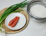 土鍋炊飯☆たらこ炊込みご飯作り方1写真