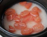 土鍋炊飯☆たらこ炊込みご飯作り方2写真