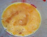 卵焼き（チーズ＋ケチャップ）作り方1写真