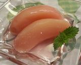 あぁ～♪しあわせ色♪桃のチーズムース作り方1写真