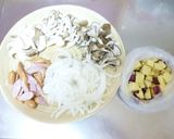 サツマイモ＆キノコたっぷり♪豆乳グラタン作り方1写真
