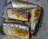 フライパンで焼き秋刀魚♪作り方5写真
