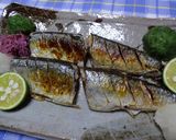 フライパンで焼き秋刀魚♪作り方8写真