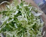 【簡単】豆苗とキャベツの豚しゃぶ鍋作り方2写真