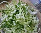 【簡単】豆苗とキャベツの豚しゃぶ鍋作り方2写真