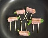 【お弁当】葉っぱでクルクル作り方3写真