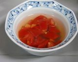 塩トマトで♪美味しくいただく『塩サバ』作り方1写真