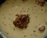 納豆とソーセージのクリームパスタ作り方3写真
