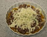 かぼちゃとひき肉のグラタン♪作り方7写真