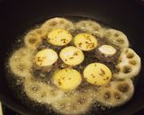 さつま芋とレンコンの甘辛炒めクミン風味作り方4写真