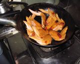 鶏手羽と里芋の煮っころがし☺☻作り方4写真