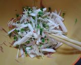 減塩＆ノンオイル！和風の味わい大根サラダ作り方3写真