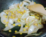玉ねぎとコーンのおかか炒め作り方4写真