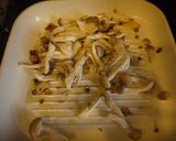 若鶏としめじのピリ辛和風パスタ作り方3写真
