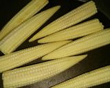 ヤングコーンのバター醤油(*^^*)作り方1写真