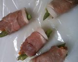 豚肉の アスパラ ごぼう 照り焼き巻き作り方7写真