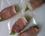 豚肉の アスパラ ごぼう 照り焼き巻き作り方7写真