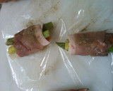豚肉の アスパラ ごぼう 照り焼き巻き作り方8写真