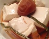 レンジで簡単!梅湯豆腐作り方3写真