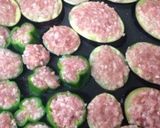 茄子のひき肉のせ。作り方3写真