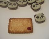 メッセージ♡さくさくぱんだ作り方1写真