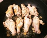 鶏の手羽元バジルオイル焼き作り方3写真