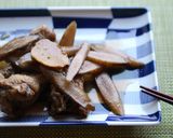 手羽元とごぼうの煮込み作り方5写真