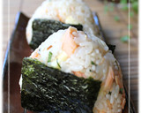 彩り弁当＊焼き鮭といくらのおにぎり作り方6写真