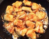 簡単♪鶏むねでふっくらな甘酢炒め♫作り方7写真