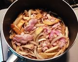 ごぼうを食う。柳川鍋風親子煮作り方3写真
