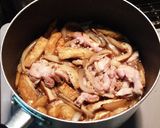 ごぼうを食う。柳川鍋風親子煮作り方4写真