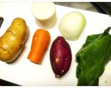 [離乳食] 野菜スープ (工程写メ付)作り方1写真