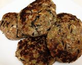 栄養満点！和風ひじきハンバーグU^ェ^U作り方9写真