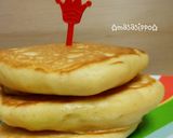 休日の朝食に。もっちり牛乳ホットケーキ作り方7写真