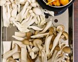 きのこの旨味たっぷり！きのこつけそば作り方3写真