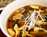 きのこの旨味たっぷり！きのこつけそば作り方6写真