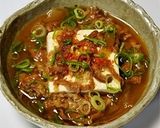 ３分で完成♪ 牛丼de時短肉豆腐作り方3写真