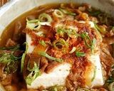 ３分で完成♪ 牛丼de時短肉豆腐作り方4写真