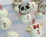 ブラマンジェでさくさくぱんだるま♡作り方10写真