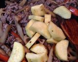 食欲の秋♪根菜と牛肉の甘辛煮作り方8写真